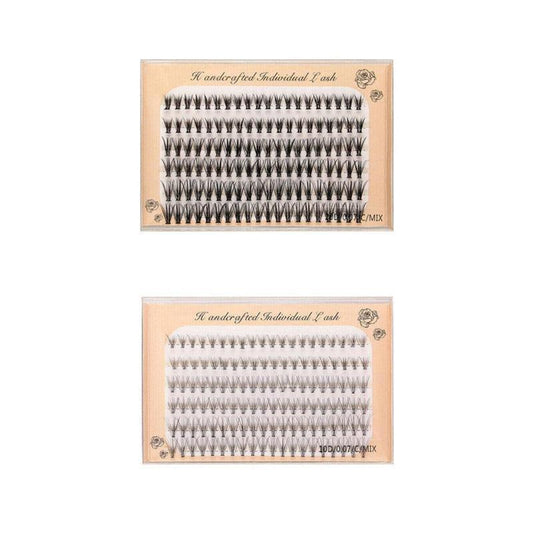 Volume Cluster Eyelash Extension Individual Russian False Mink Lashes C 10D/20D-0