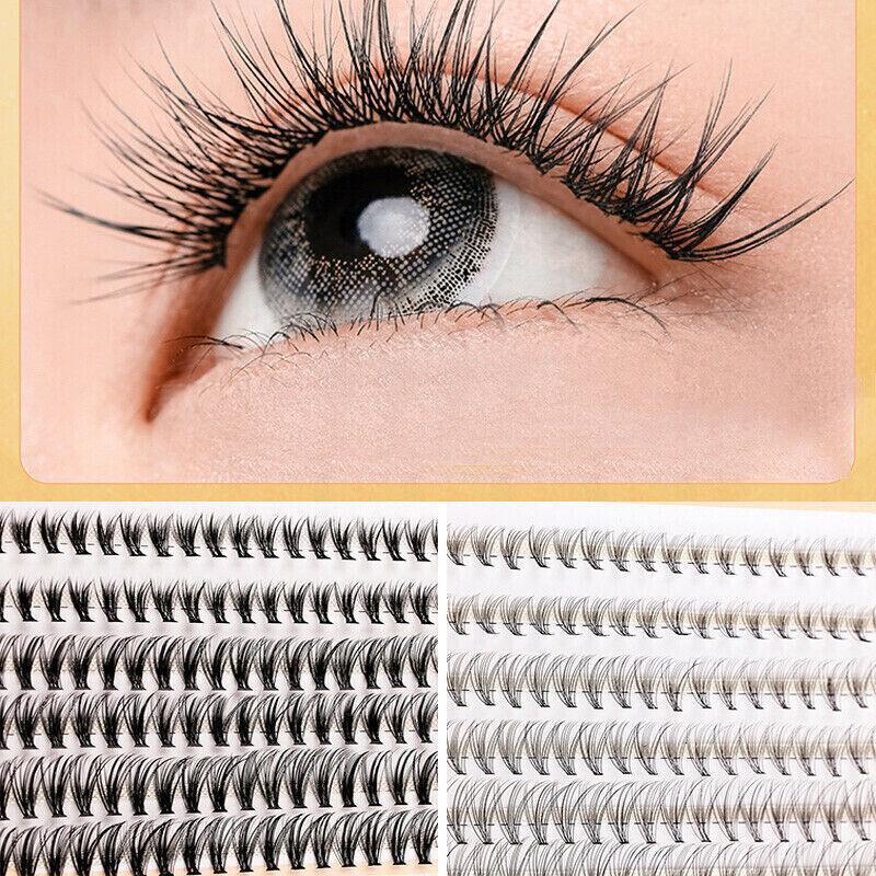 Volume Cluster Eyelash Extension Individual Russian False Mink Lashes C 10D/20D-4