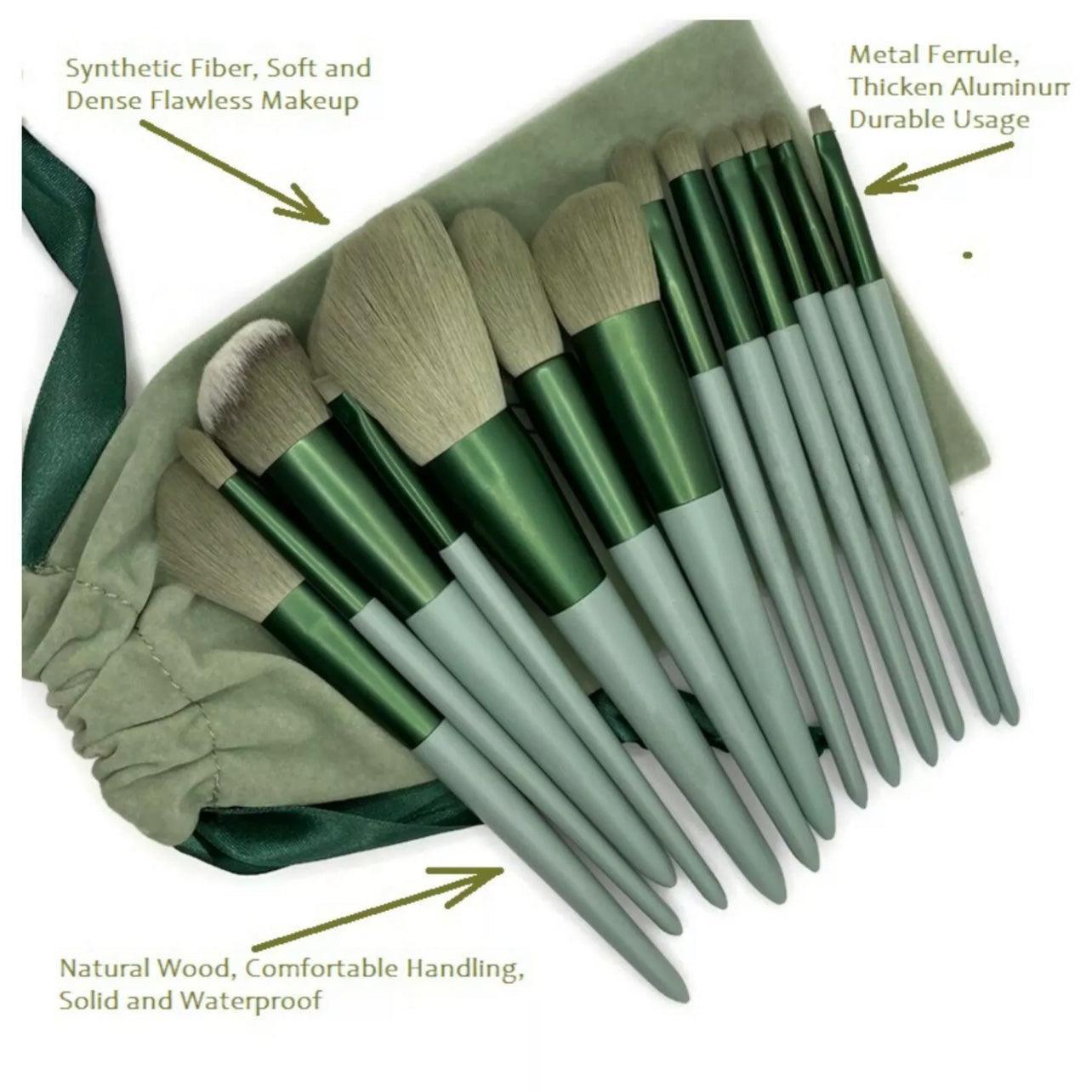 Zirellea Essential Makeup Brush Set