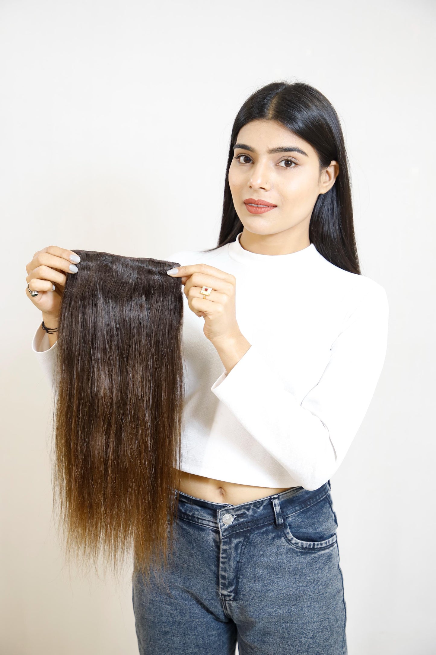 Zirellea Ear-to-Ear Clip-In Volumizer