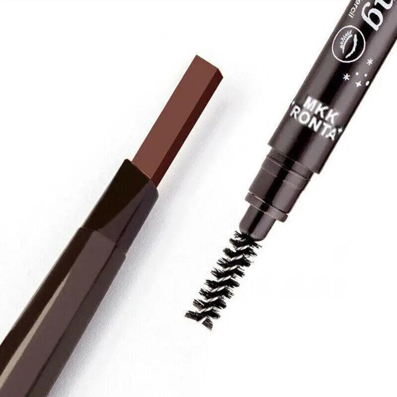Waterproof Eyebrow Pencil Eye Brow Eyeliner Pen With Brush Makeup Cosmetic Tool-2